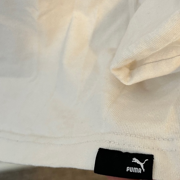 💜 2 for $30 / Puma Logo White Graphic T-Shirt - Picture 5 of 6